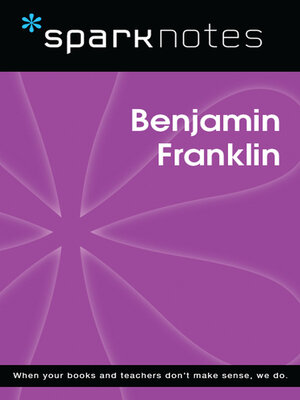 cover image of Benjamin Franklin (SparkNotes Biography Guide)
